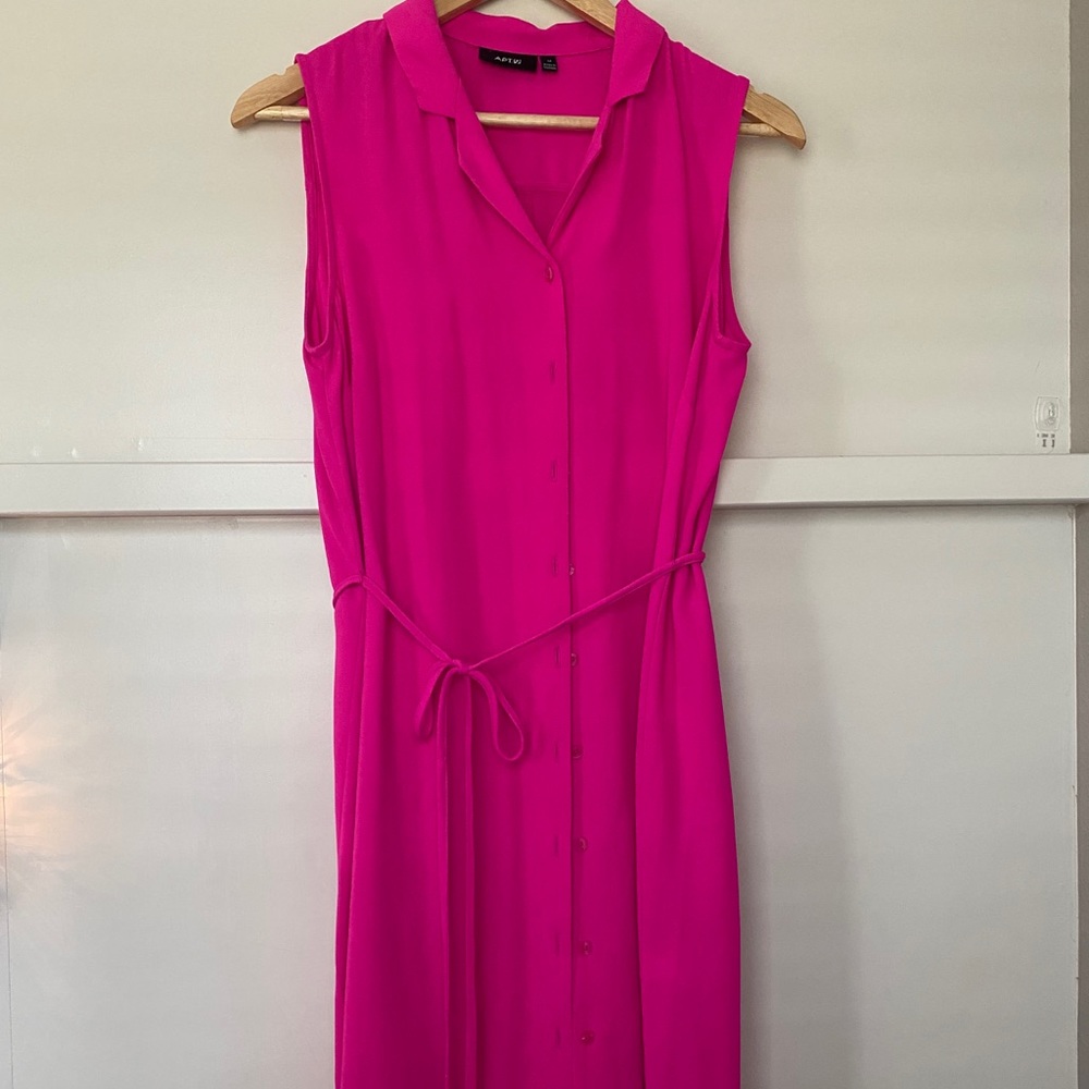 Button-down Tunic Shirt